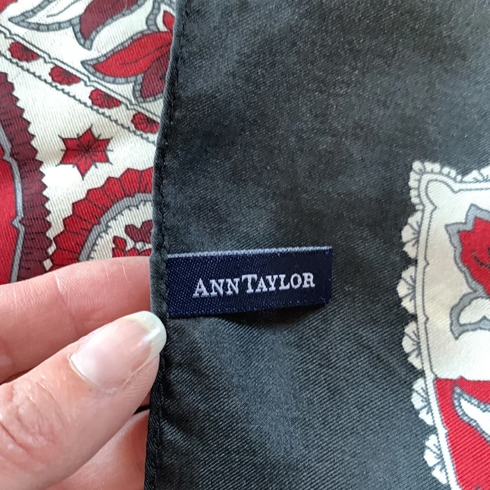 Vintage Ann Taylor Silk scarf